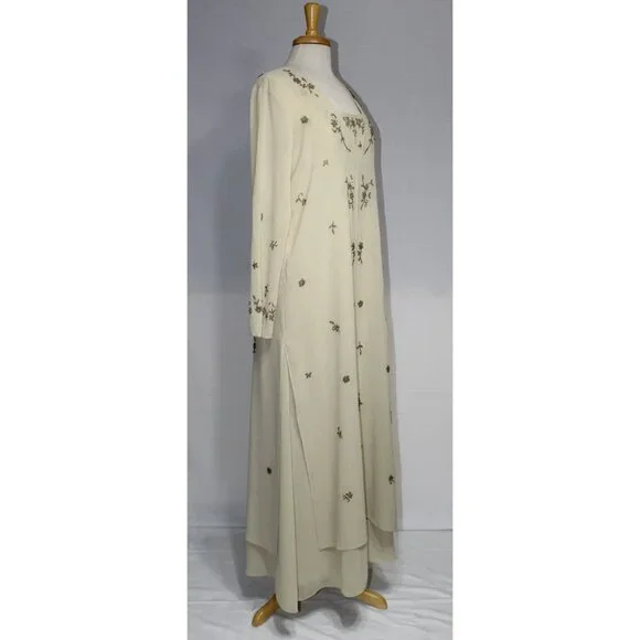 Poly USA #5392 Chiffon Mother of the Bride or Groom-SIZE L-GOLD-NEW W/Tags - Picture 5 of 6